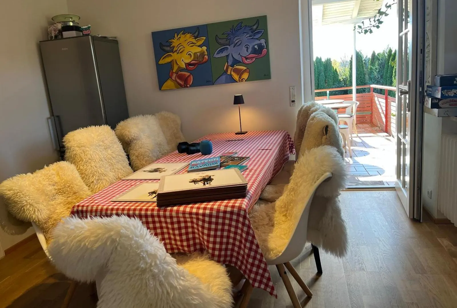 Apartmán Glueckliche Kuh-Villa - Achtsamer Rueckzugsort Mit Traumgarten, Schwimmteich & Raum Zum Sein - Allgaeu Kempten Německo