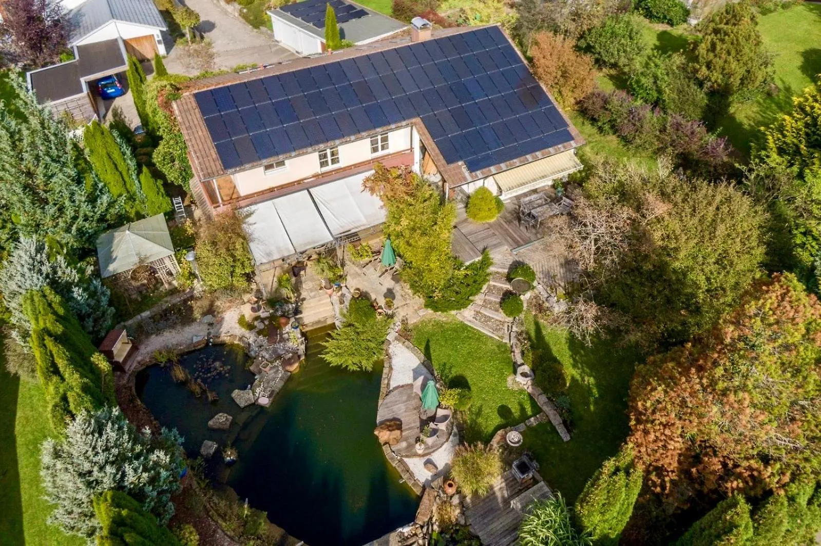 Glueckliche Kuh-Villa - Achtsamer Rueckzugsort Mit Traumgarten, Schwimmteich & Raum Zum Sein - Allgaeu Kempten Apartmán